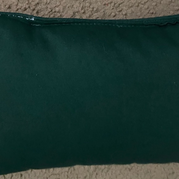 Vintage This House Believes In Santa Needle Point Tapestry Christmas Pillow 12x8 - Picture 9 of 10